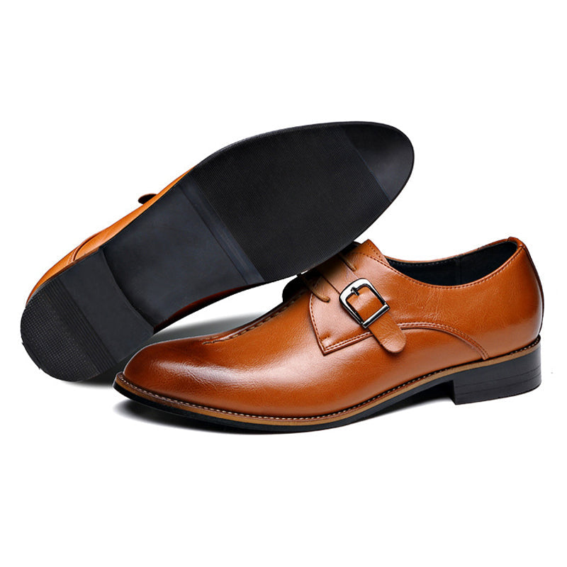 Sapatos Oxford de Pele