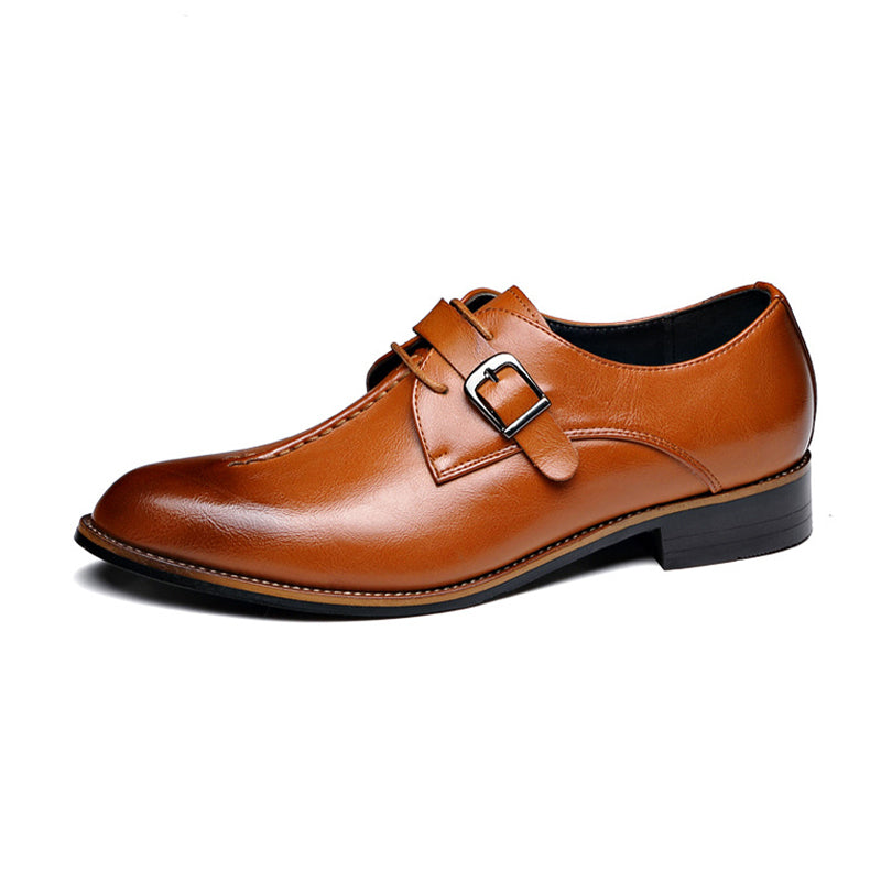 Sapatos Oxford de Pele