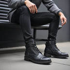Botas de Couro de Paladino
